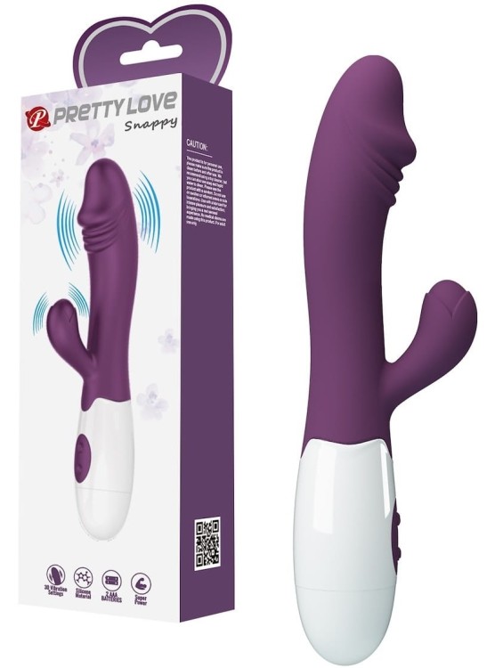 Snappy Purple Pretty Love Wibrator 30 programów