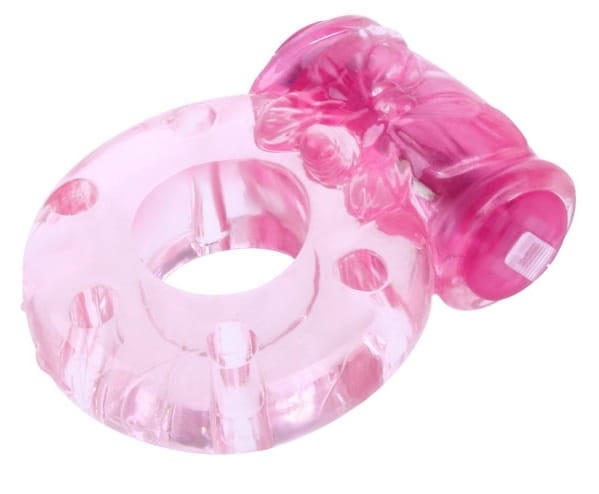 Vibro Ring wibrujący ring erekcyjny na penisa Vibrator&amp;Condom