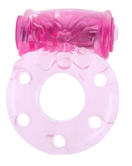 Vibro Ring wibrujący ring erekcyjny na penisa Vibrator&amp;Condom