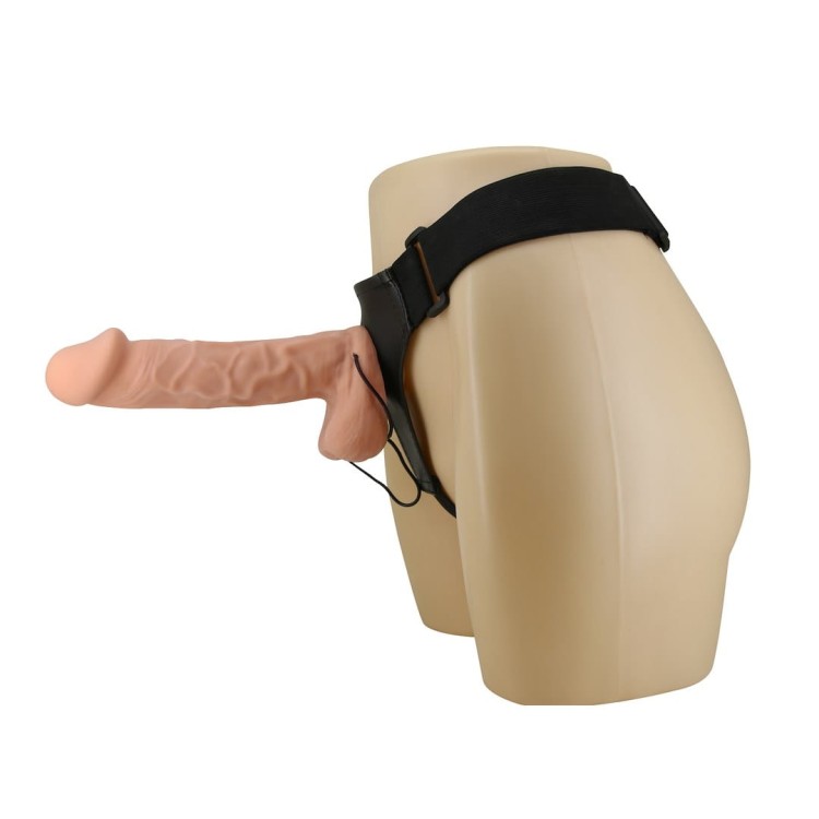Strap-on Ultra Passionate Harness wielki penis z wibratorem