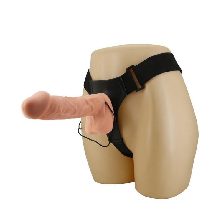 Strap-on Ultra Passionate Harness wielki penis z wibratorem