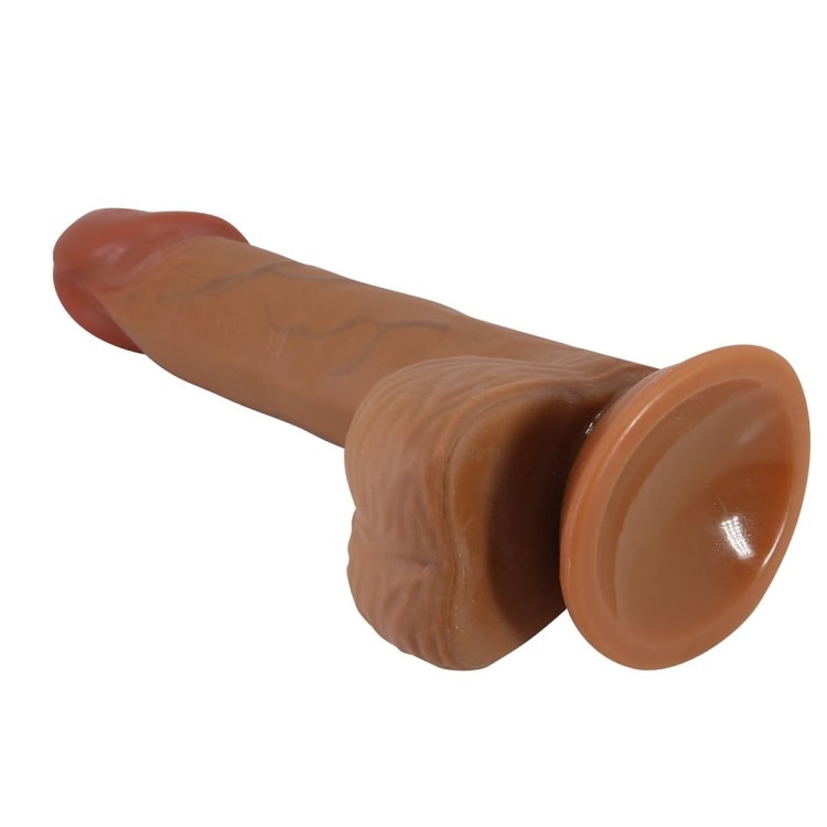 Beautiful Catoblepas bardzo realistyczny latynoski penis na przyssawkę z jajami