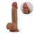 Beautiful Catoblepas bardzo realistyczny latynoski penis na przyssawkę z jajami