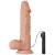Beautiful Buraq Dildo z wibratorem - realistyczny penis na przyssawkę z jajami