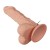 Beautiful Buraq Dildo z wibratorem - realistyczny penis na przyssawkę z jajami