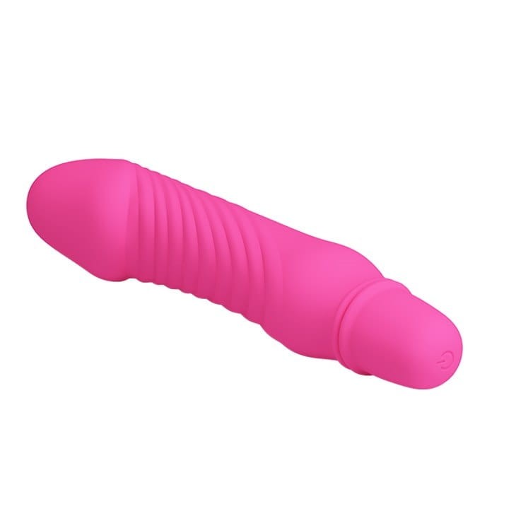Stev Pink silikonowy realistyczny mini wibrator Pretty Love 10 programów