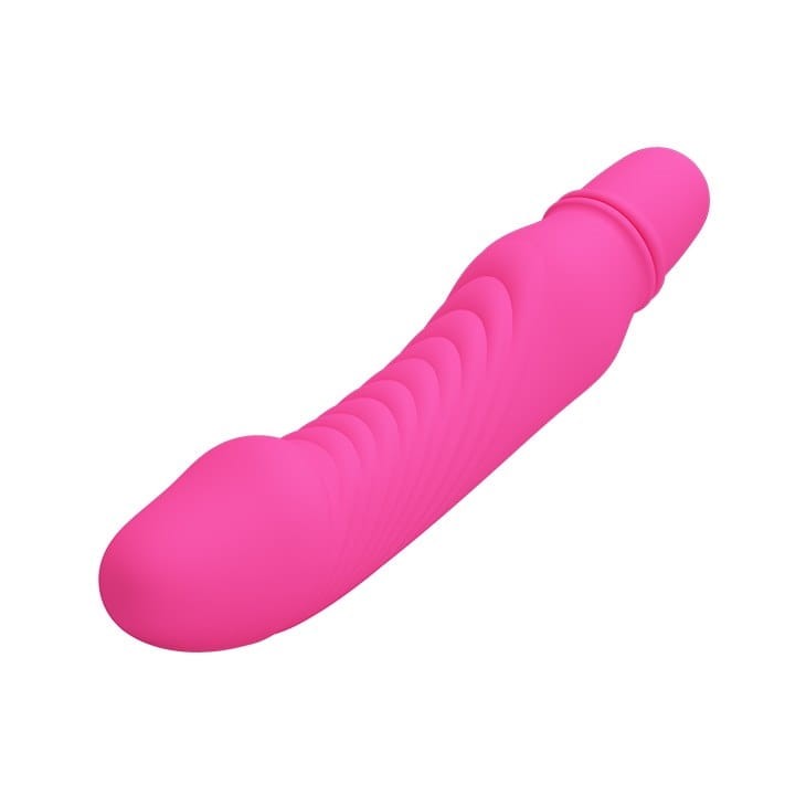 Stev Pink silikonowy realistyczny mini wibrator Pretty Love 10 programów