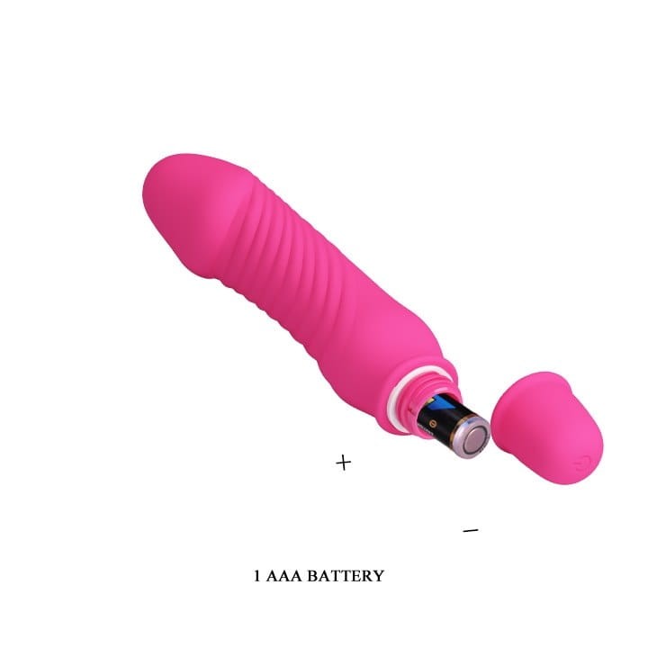 Stev Pink silikonowy realistyczny mini wibrator Pretty Love 10 programów