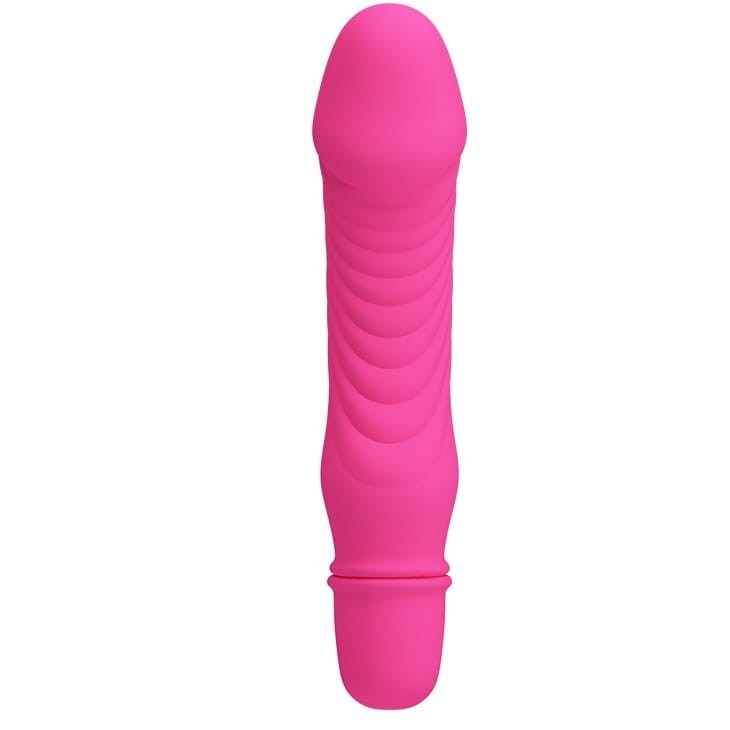 Stev Pink silikonowy realistyczny mini wibrator Pretty Love 10 programów