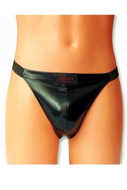 Czarne stringi Black Lord