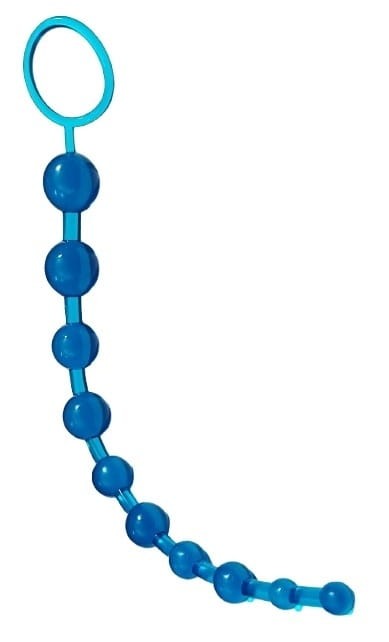 Koraliki analne Thai Blue Toy Joy bacik analny