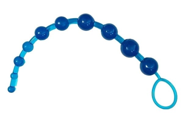 Koraliki analne Thai Blue Toy Joy bacik analny