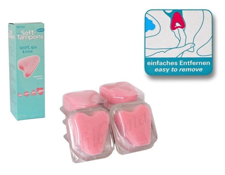 Soft-Tampons 10szt - czysty seks w czasie miesiączki - TAMPONY