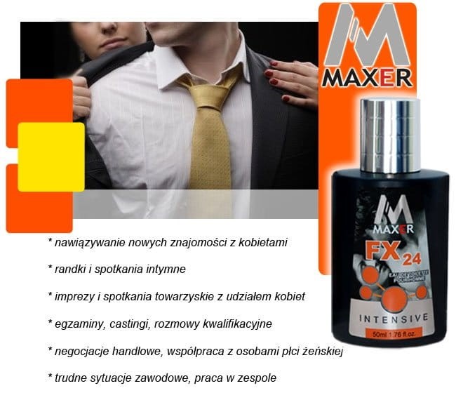 FX24 PheromoFormula 50ml feromony dla mężczyzn afrodyzjak zapachowy