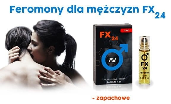 FX24 Sensual 5ml feromony dla mężczyzn afrodyzjak zapachowy