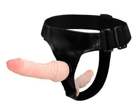 Strap-on Female Harness dwa penisy