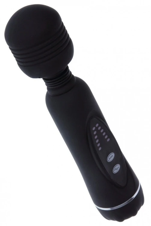 Power Wand wibrator - masażer mikrofon 3 końcówki 12 programów