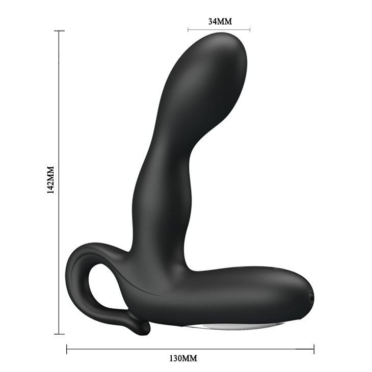Stymulator prostaty Barrack Black Pretty Love 30 programów USB