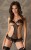 Body ORSOLA czarne z otwartym krokiem S/M