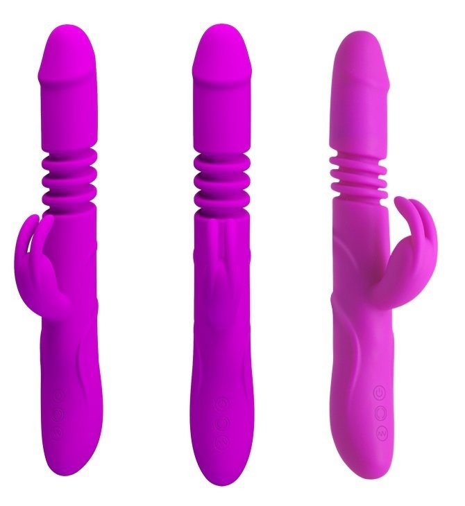 Ward Wibrator z króliczkiem z funkcją Up&amp;Down, USB