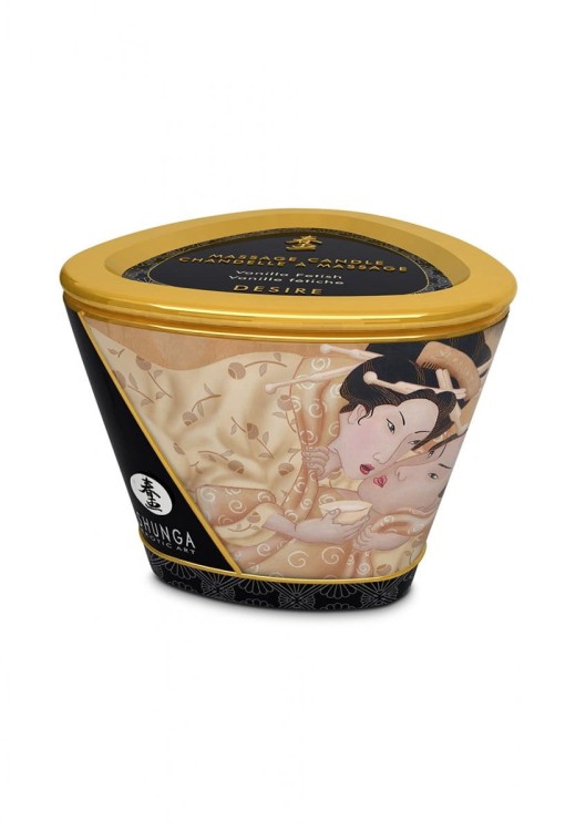 Shunga Desire Vanilla świeczka olejek do masażu 170ml
