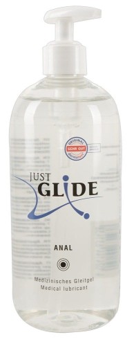 Just Glide Anal 500 ml - żel nawilżający w dużej butli