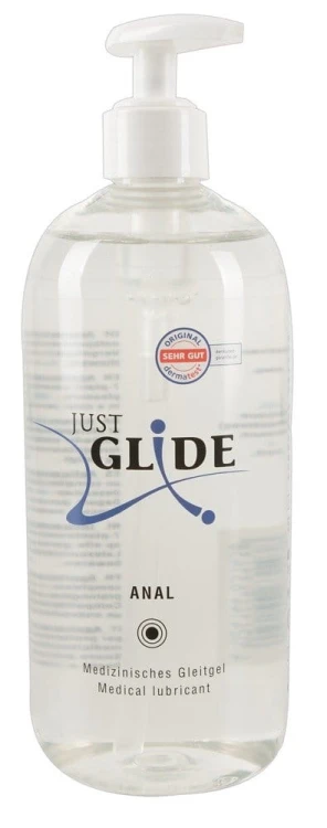 Just Glide Anal 500 ml - żel nawilżający w dużej butli