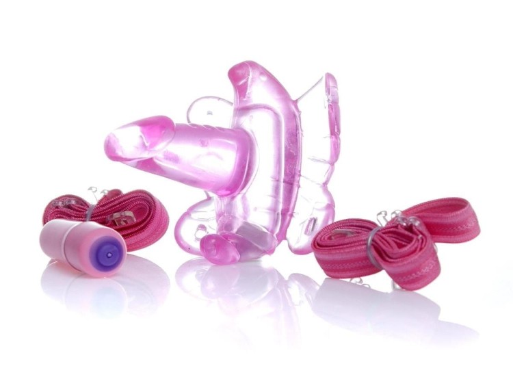 Venus Butterfly motylek z penisem na paskach