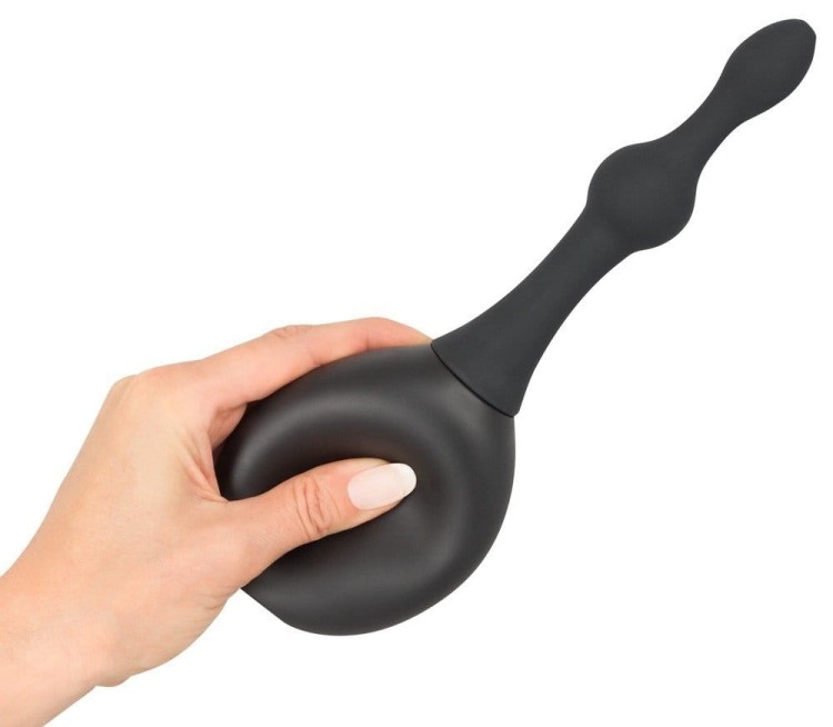 Gruszka pompka do lewatywy analnej Black Velvets Douche