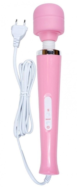 Wielki Wibrator Power Boss Pink - mikrofon 10 programów wibracji