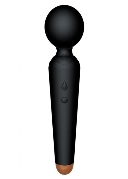 Wibrator Power Wand Black mikrofon masażer 10 programów USB