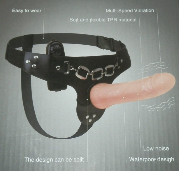 Strap-on Baile Jessica wibrujący penis