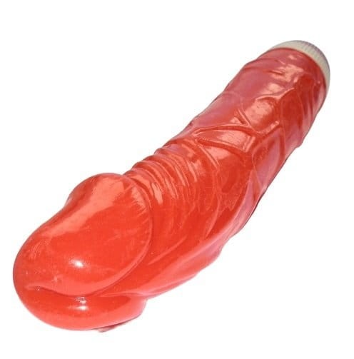 Realistyczny wibrator G-Spot BARBARA czerwony