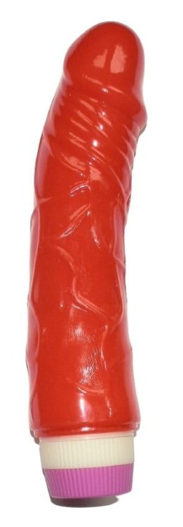 Realistyczny wibrator BARBARA czerwony