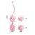 Pretty Love Kegel Ball Pink silikonowe kulki gejszy