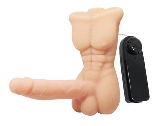 Temptation Bigger Man wibrujący penis z korpusem