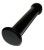 Glass Romance black szklana wtyczka analna - szklane dildo