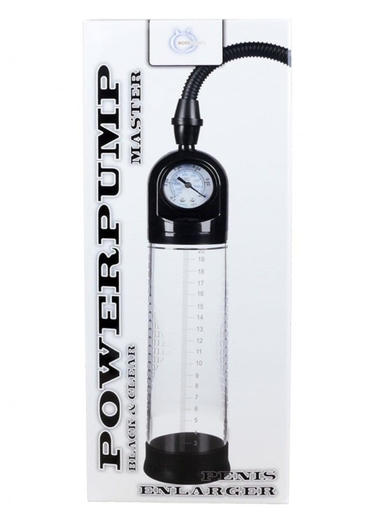 Pompka erekcyjna z manometrem Power Pump Master