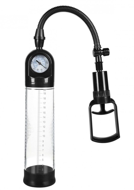 Pompka erekcyjna z manometrem Power Pump Master