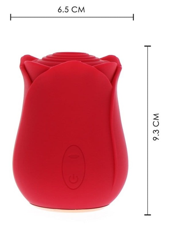 Ravishing Rose stymulator ssący w kształcie róży - silikonowy masażer łechtaczki