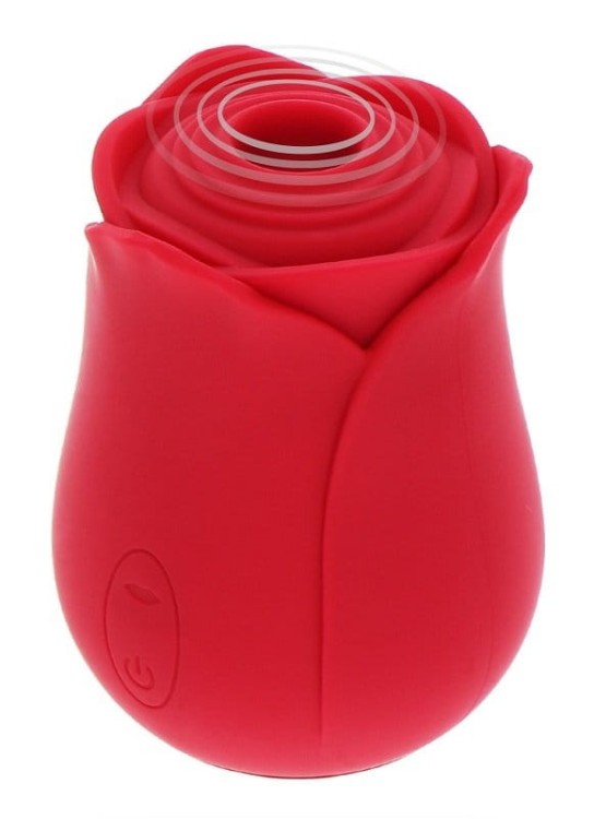 Ravishing Rose stymulator ssący w kształcie róży - silikonowy masażer łechtaczki