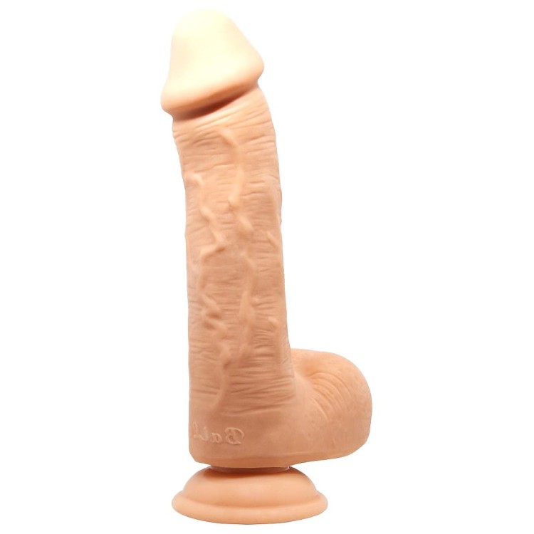 Beautiful Johnson realistyczny penis na przyssawkę z jajami