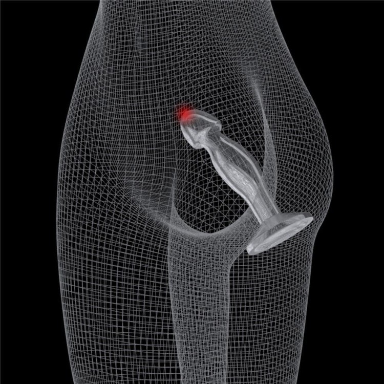 Flawless Clear wtyczka analna do stymulacji prostaty