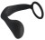 Black Velvets Ring&amp;Plug wtyczka analna z ringiem erekcyjnym