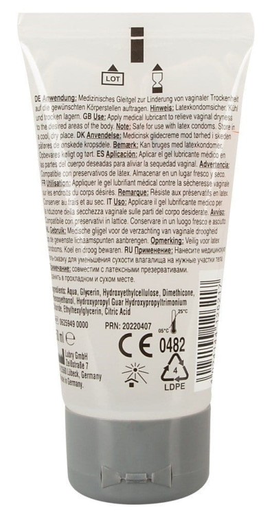 Just Glide Performance Hybrydowy żel nawilżający wodno-silikonowy 50ml