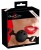 Knebel Bad Kitty Black silikonowy z dziurami