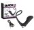 Black Velvets Vibrating Ring&amp;Plug wibrująca wtyczka analna z ringiem erekcyjnym USB
