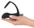 Black Velvets Vibrating Ring&amp;Plug wibrująca wtyczka analna z ringiem erekcyjnym USB