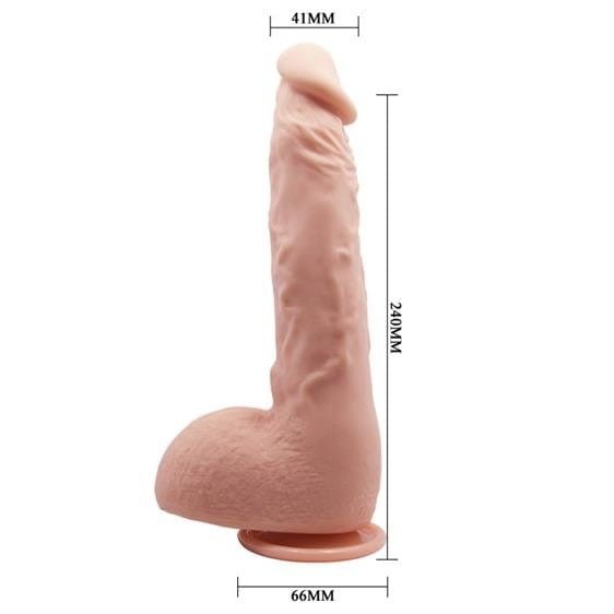 Beautiful Jason realistyczny penis na przyssawkę z jajami