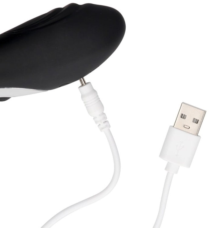 Bent Ouch silikonowy stymulator prostaty sterowany pilotem - USB
